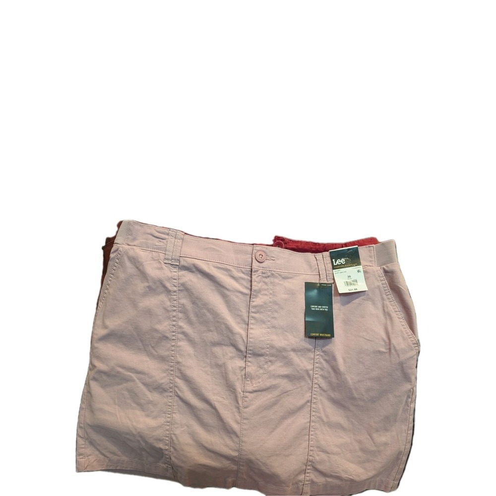 NWT Lee Women's Skort Size 20‎ Mauve Denim